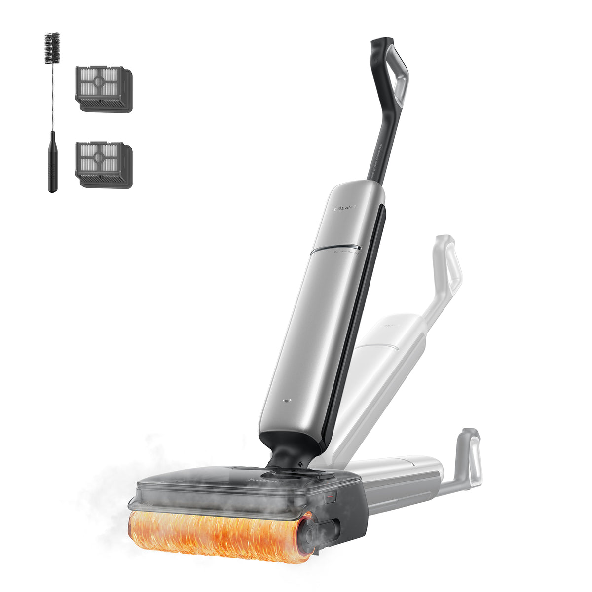 dreame T15 Pro Heat-A Nass-&Trockensauger, Wischen mit 90 °C heißem Wasser